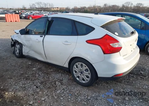 2012 Ford Focus Se from USA, damaged, VIN 1FAHP3K29CL407922